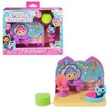 Spin Master GABBY'S DOLLHOUSE Deluxe Room Spielset,Wellness Raum mit Meerkätzchen (engl. MerCat), Möbelstücken und thematischem Zubehör, ab 3 Jahren