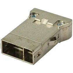 09140083017 Harting Han MegaBit Modul für 2 Kabel + Schirm GND Stifteinsatz (M) Crimpanschluss, 8-polig+Schirmung 50V, 10A - 1 Stück