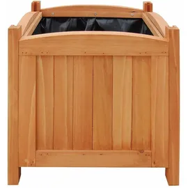 furnicato Hochbeete 30 x 30 x 30 cm Braun