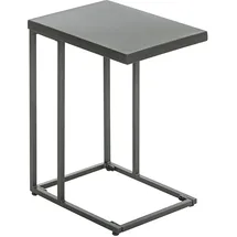 Dehner Beistelltisch Noah, ca. 56 x 43 x 30.5 cm, Metall, grau