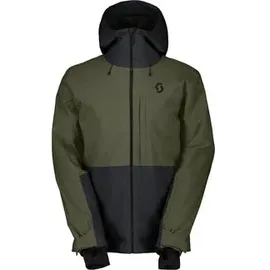 Scott Ultimate Dryo 10 Herren Skijacke-Oliv-Dunkelgrün-XXL