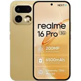 Realme 16 Pro 5G 8 GB RAM 256 GB Master Gold