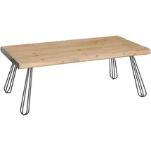 MCW MCW-L73 Natur Massiv-Holz 120 x 60 cm