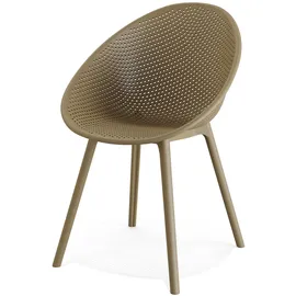 barths Best Qosy Gartenstuhl 59 x 59 x 83 cm sand 10 St.