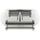 Wenko Wandhaken Duo Orea Shine Silber