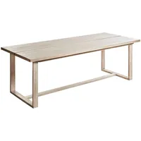 Beliani Azzanello Gartentisch 230 x 100 x 75 cm