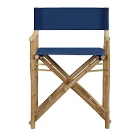 vidaXL Regiestuhl 2er Set Blau