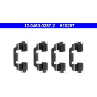 ATE Zubehörsatz Scheibenbremsbelag ATE 13.0460-0257.2 für Mercedes-Benz Vaneo