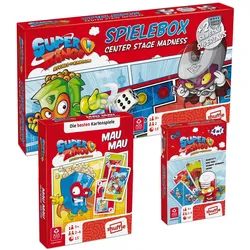 Superzings 3er BUNDLE (Spielebox, Mau Mau, Spiekarten 4in1)