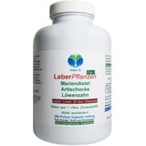 Leber Kräuter Vital TOP 3 Leber KUR Pflanzen 360 Kapseln Mariendistel Artischocke Löwenzahn. Leber/Galle Fettverdauung. Reinigen Entgiften Entschlacken. OHNE Zusatzstoffe. 26477-360