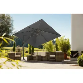 Schneider Schirme Rhodos Twist 300 x 300 cm Anthrazit