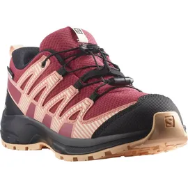 Salomon XA Pro Kinder Earth Red/Black/Almond Cream 33