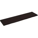 vidaXL Wandregal 200 x 60 x 4 cm Dunkelbraun