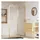 vidaXL Duschwand für Begehbare Dusche ESG Klarglas Golden 118x195cm