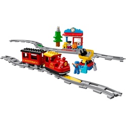 LEGO® Spielbausteine LEGO DUPLO 10874 Dampfeisenbahn, (Set, 59 St., Vorschule) bunt