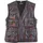 Terratrend Weste Gr.50 dunkelgrau/schwarz/orange