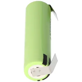 Panasonic NCR18650B 3,6V - 3,7V 3400mAh Li-Ion-Akku 18,2x65,25mm mit Lötfahne U-Form