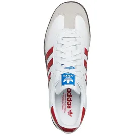 adidas Samba OG White/Better Scarlet/Gum 44 2/3