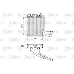Valeo Wärmetauscher Heizungskühler Passend Für Vw California Multivan: Wärmetauscher, Innenraumheizung Abakus: 0530150013b Aks Dasis: 049019n Ava Qual