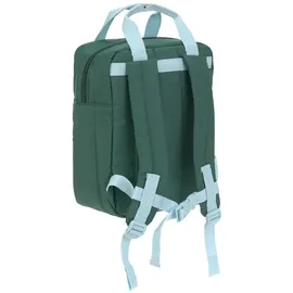 Lässig Mini Square Backpack Lemon/Dunkelgrün