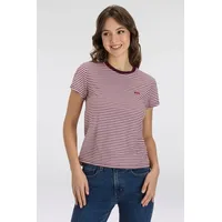 Levi's Perfect Tee,Anita stripe Zinfand,XS