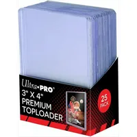 Ultra Pro Toploader 3 x 4" Premium Clear (25 ct)