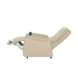 HIMOLLA Fernsehsessel 7568 Leder 77 x 110 x 93 cm Beige elektrisch
