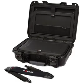 Nanuk 923 Hartschalenkoffer mit Laptop-Kit Schwarz