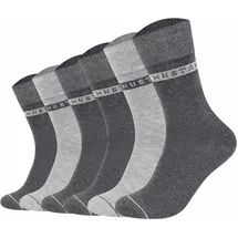 Mustang Socken-Sets 6er Pack Grau/Schwarz 43-46