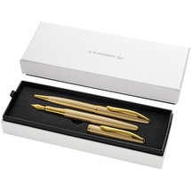 Pelikan Füller und Kugelschreiber Jazz Noble Elegance gold gelb, 2er-Set (821889)