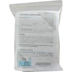 Tracheal Kompressen Metalline 8x10cm 10 ST