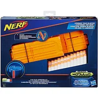 NERF Hasbro B1534EU6 N-Strike Modulus Zubehör-Set -Doppelseitiges Clip-Magazin, Spielzeugblaster-Zubehör