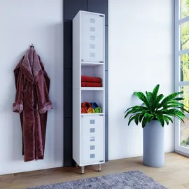 VCM Holz Badmöbel Hochschrank Darola