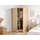 Dmora Eckschrank Elgon 91 x 184 x 90,5 cm Braun