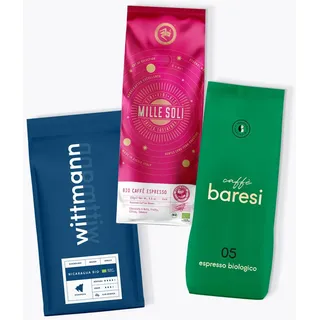 Bio Espresso Probierpaket 750g