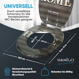 Sanilo WC-Sitz »Welcome«,