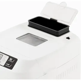 h.koenig Brotbackautomat BAKE340,12, 2 Brotgrößen, Cerealienspender, Glutenfreies Programm, Brioche, Marmelade, Zeitverzögerte Startzeit und Warmhaltefunktion, LCD Display, 550W