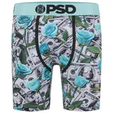 Psd Boxershorts Cash & Roses hellblau / grün / weiß XXL 1er Pack