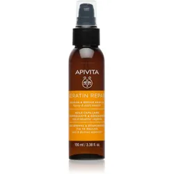 Apivita Keratin Repair Nourish Repair Hair Oil Haaröl für trockenes und beschädigtes Haar 100 ml