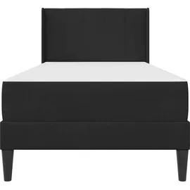 vidaXL 90 x 200 cm Schwarz