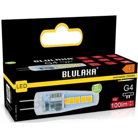 Blulaxa LED Stiftsockellampe G4 1W 3000 K 100 lm