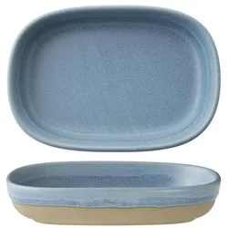 Churchill 6 x Platte shallow 17,3x11,9cm EMERGE oslo blue