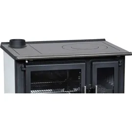 Plamen EEK A+ Küchenofen Slavonac N weiß 8 kW (linke Ausführung)