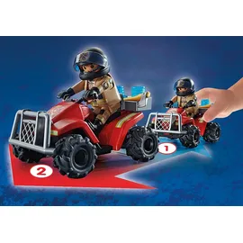 Playmobil City Action Feuerwehr-Speed Quad 71090