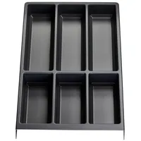 SO-Tech Besteckeinsatz SEPARADO Individual schiefergrau genarbt (300 x 474