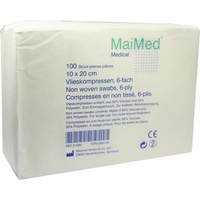 Maimed Vlieskompressen 10x20 cm unsteril