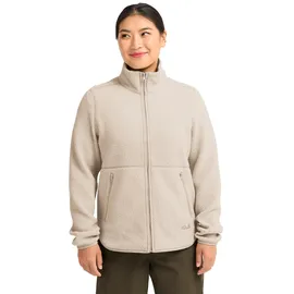 Jack Wolfskin Lite Curl Fleecejacke Beige S
