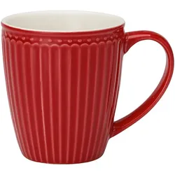 GreenGate Becher Alice Everyday mit Henkel, red