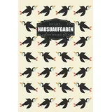 majosta Hausaufgaben: Hausaufgabenheft Mit Platz Für Aufgaben, Stundenplan, Notizen Und Schulnoten Schülerplaner Pinguin Cover
