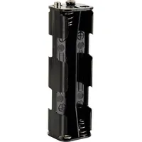 VELLEMAN Batteriehalter 8x Mignon Schwarz